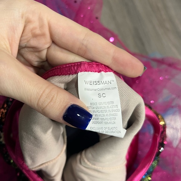 Weissman Rainbow Leopard Print Dance Costume - Picture 5 of 7